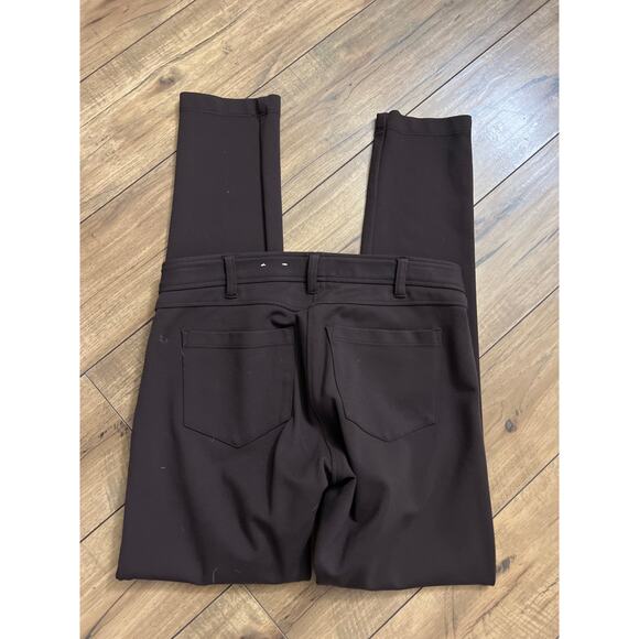 J.McLaughlin size 0 dark brown stretch knot pants - Picture 3 of 5